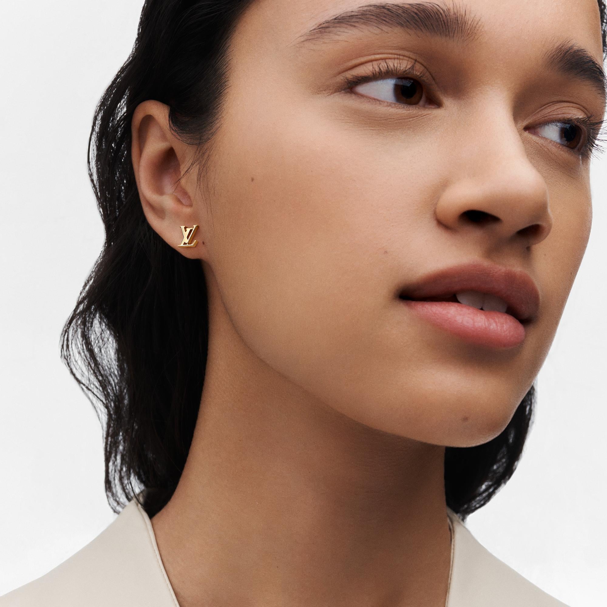 Idylle Blossom Reversible Stud, Pink And Yellow Gold And Diamond
